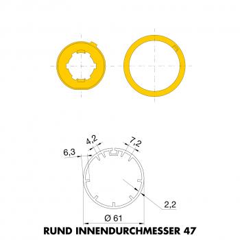 RUND INNENDURCHMESSER 47