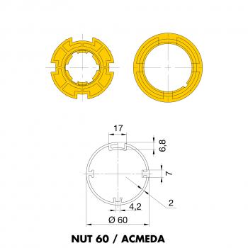 NUT 60 / ACMEDA