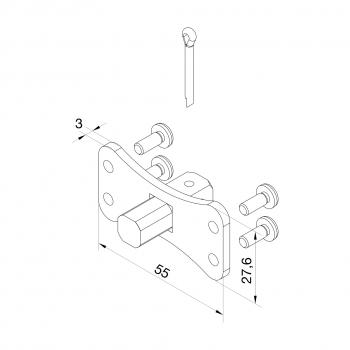 Vierkantstift 10 mm