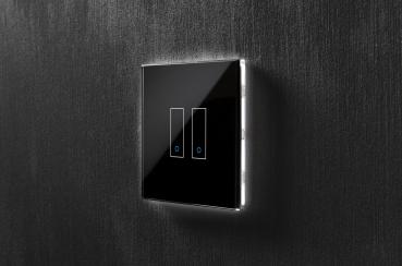 iotty Wi-Fi Smart Switch Model E, 2 Taster, Smarter Lichtschalter