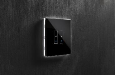 iotty Wi-Fi Smart Shades Switch Model E, 1 Taster, Smarter Rollladenschalter (LSWE2SW, LSWE2SB)