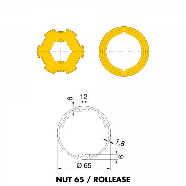 NUT 65 / ROLLEASE